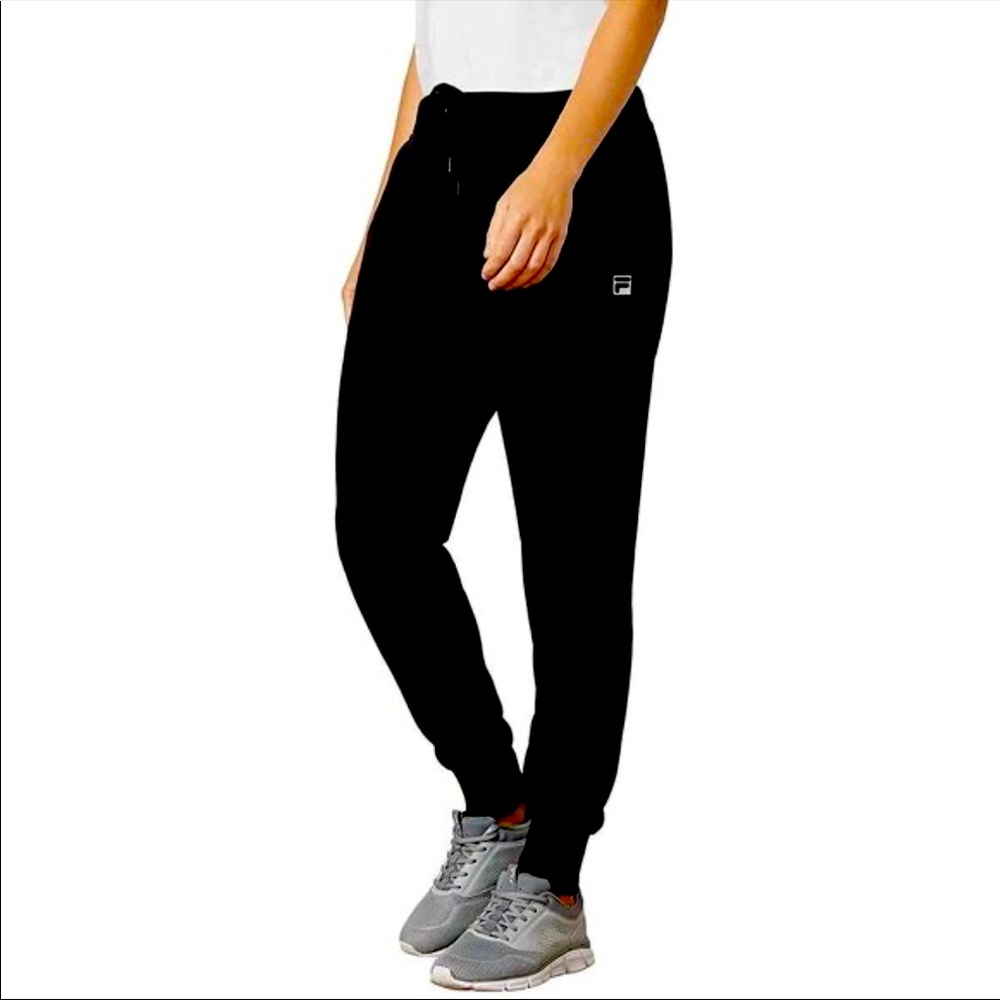 Fila black joggers